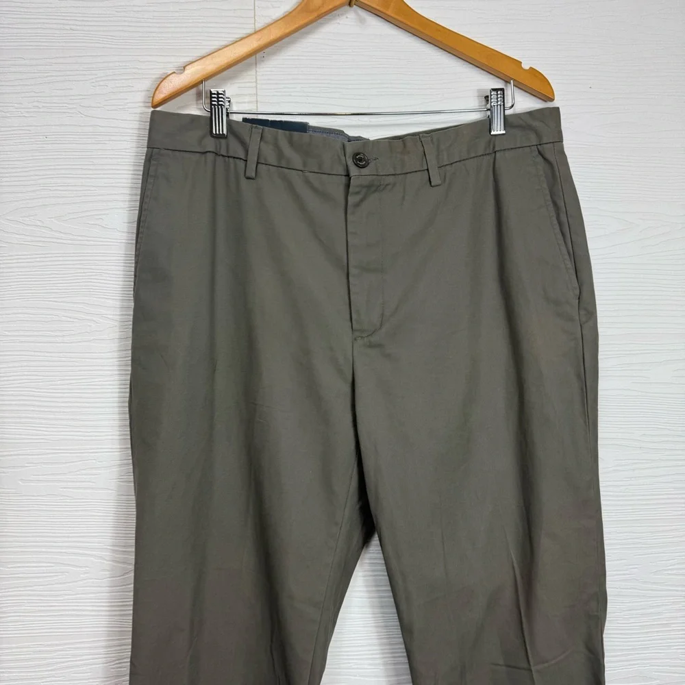 Banana‎ Republic Emerson Chino Vintage Straight Fit Men's Olive Pants 36x30